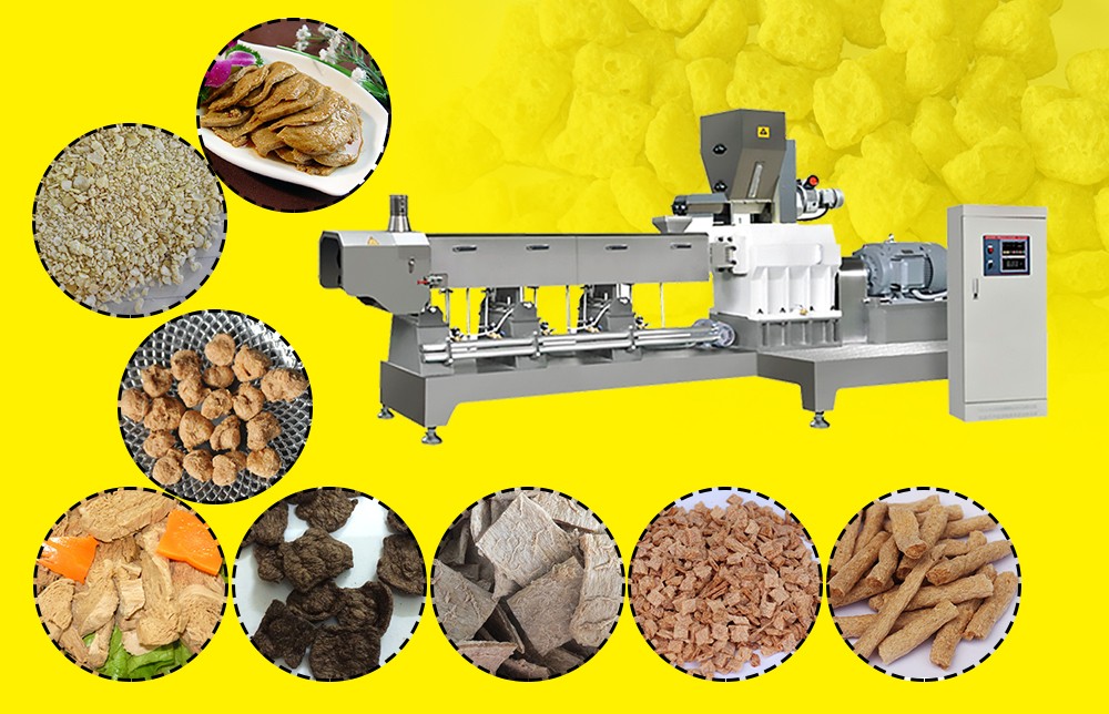 Technical of soya chunks manufacturing plant
