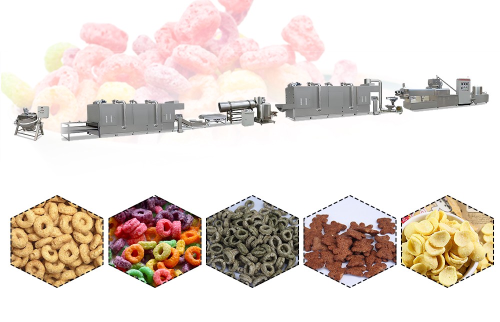 Breakfast Cereal Making Machine manufacture process