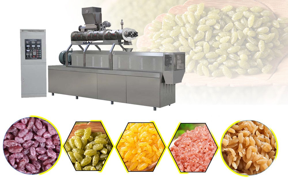 automatic nutritious rice production line