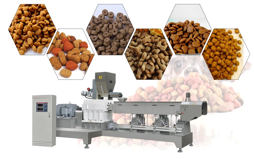 pet feed making production line
