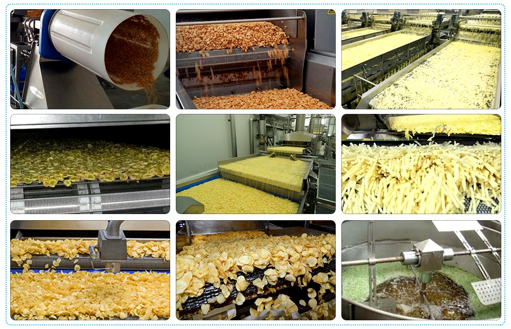 Industrial Deep Fryer Machine Systems applications