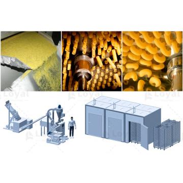 Automatic Commercial Electric Macaroni Pasta Production Line