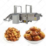 Full Automatic Continuous Orchid Beans Deep Frying Machine