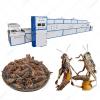Factory Use Microwave Insect silkworm chrysalis Tunnel Dehydrator Drying Machine Dryer #2 small image