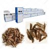 Factory Use Microwave Insect silkworm chrysalis Tunnel Dehydrator Drying Machine Dryer #3 small image