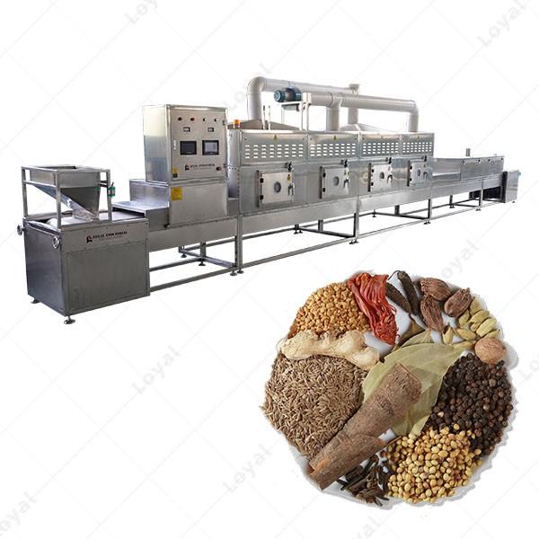 Microwave Condiment Seasoning Pepper Chilli Drying Sterilizing Machine #3 image